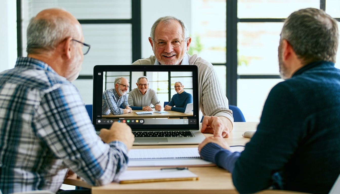 Video content discussing retirement and succession planning